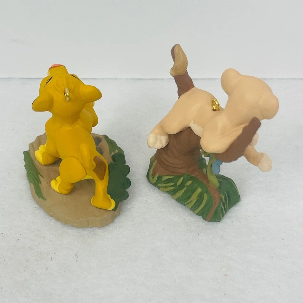Hallmark Keepsake Ornament 1994 Disney The Lion King Simba and Nala Set of 2